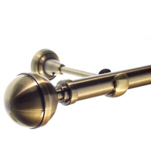 Kula Lux – set galerie metalica simpla Aur Antic 25 mm