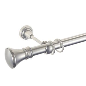 Luxor – set galerie metalica simpla Crom Mat 25 mm