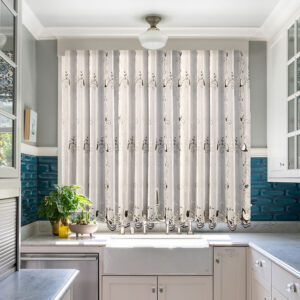 Perdea Brodata Bucatarie Fructissimo Maro/Auriu 25PR164