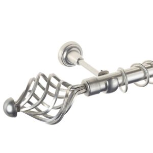 Navona- set galerie metalica simpla Crom Mat 25 mm