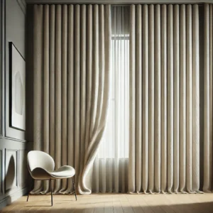 Draperie de Textura Groasa 80% Blackout Sankt Petersburg Crem Vanilla