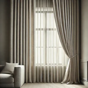 Draperie de Textura Groasa 80% Blackout Sankt Petersburg Crem Light