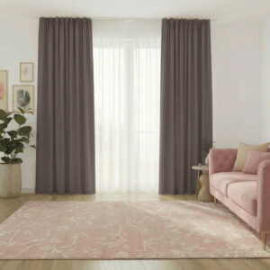 Draperie de Textura Groasa Yemen 80% Blackout Gri Antracit
